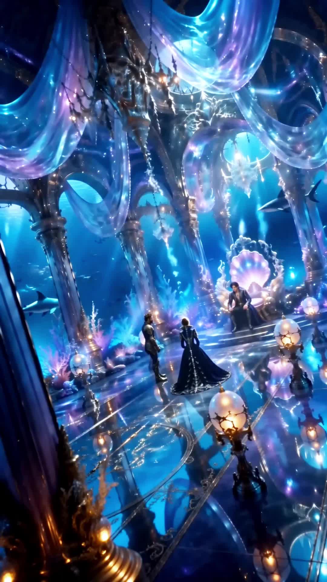 The Cursed Prince's Secret Mermaid Bride