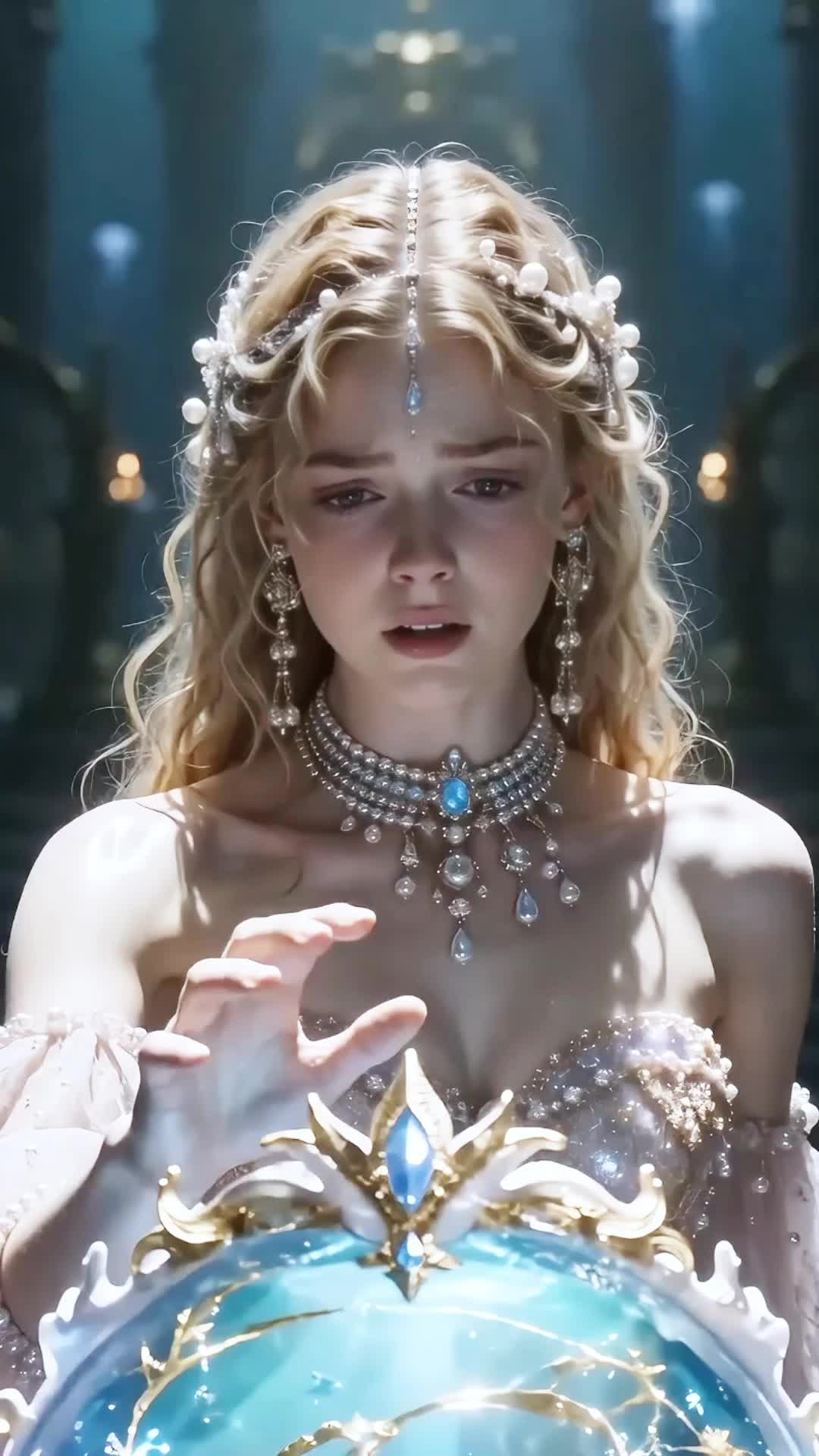 The Cursed Prince's Secret Mermaid Bride