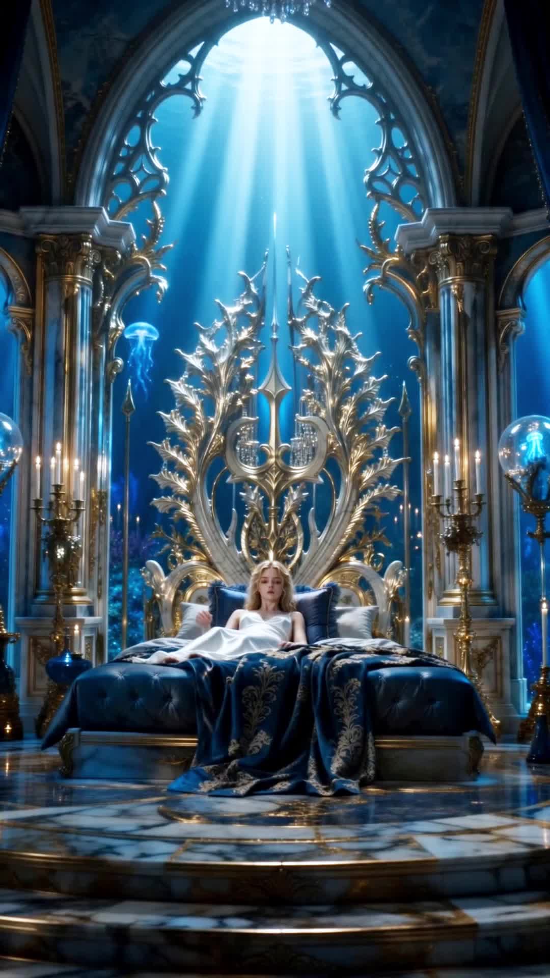 The Cursed Prince's Secret Mermaid Bride