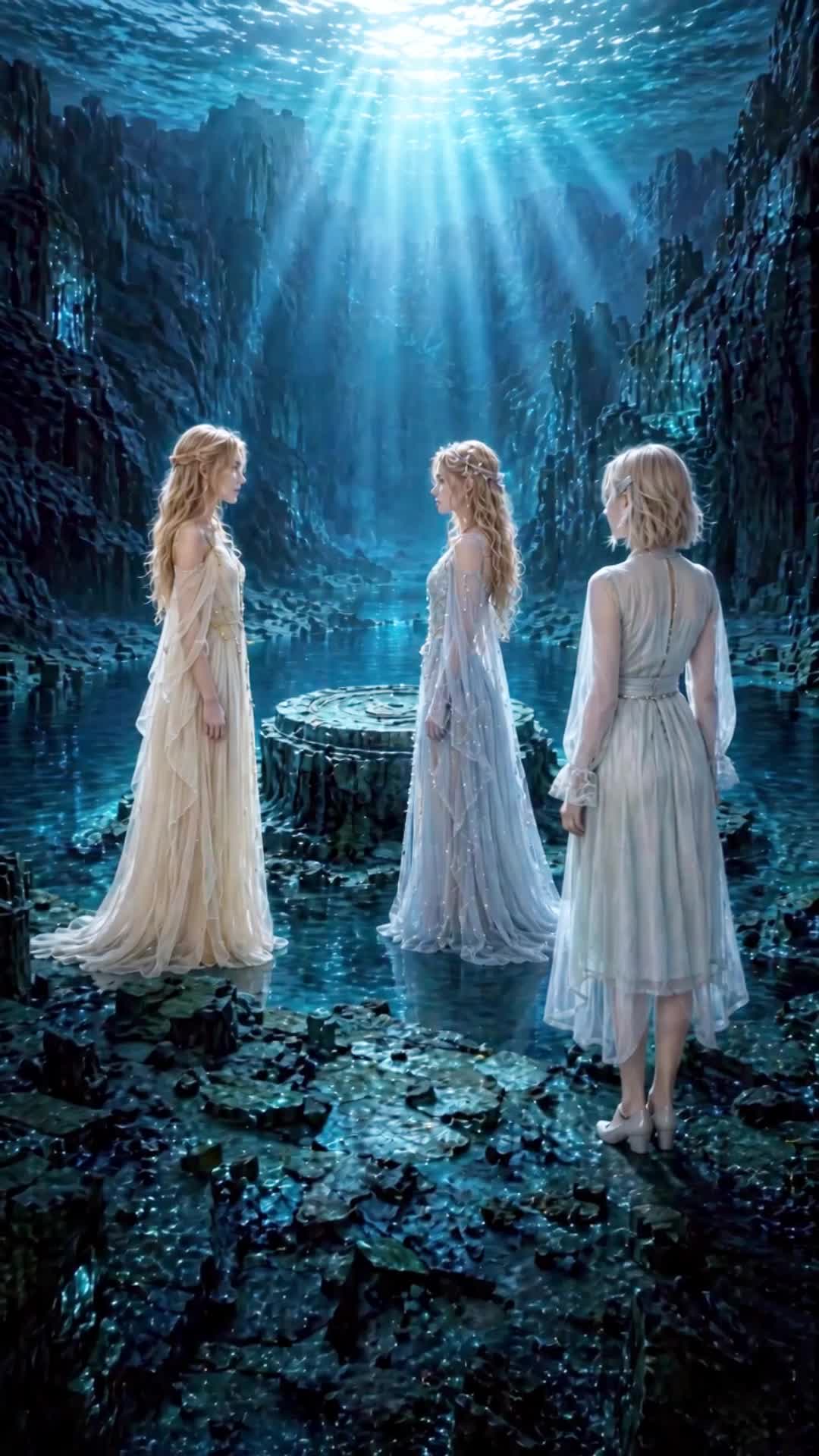 The Cursed Prince's Secret Mermaid Bride