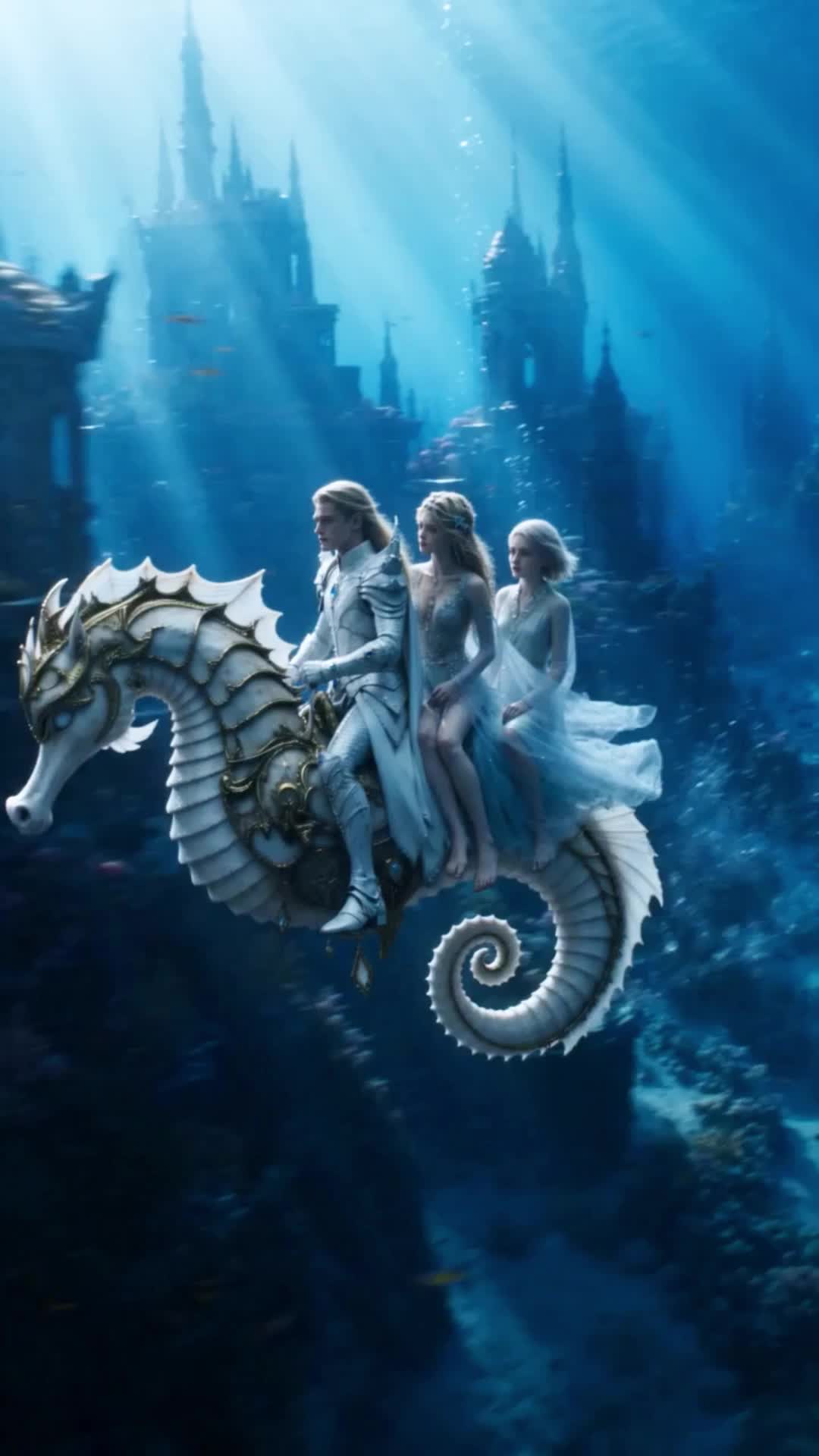 The Cursed Prince's Secret Mermaid Bride
