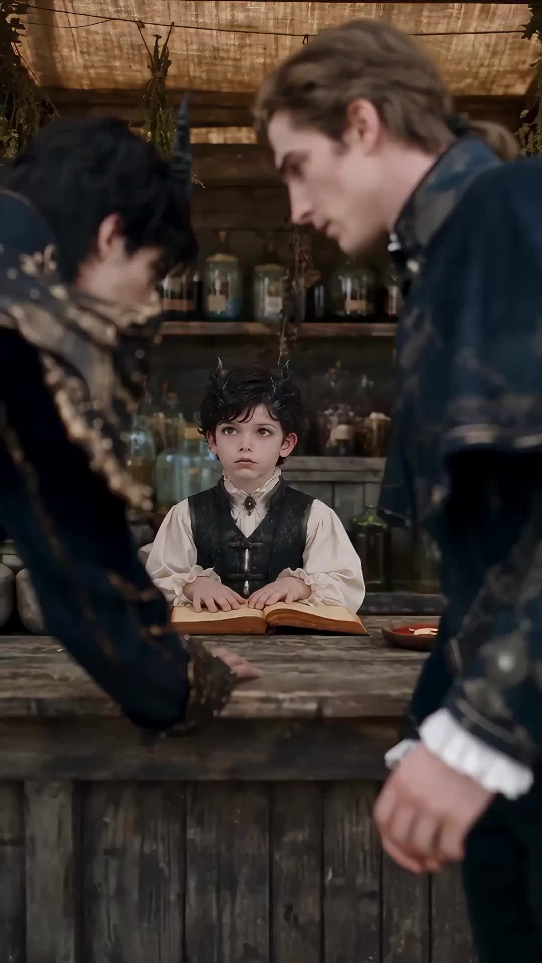 Les Quatre Héritiers du Dragon Noir.