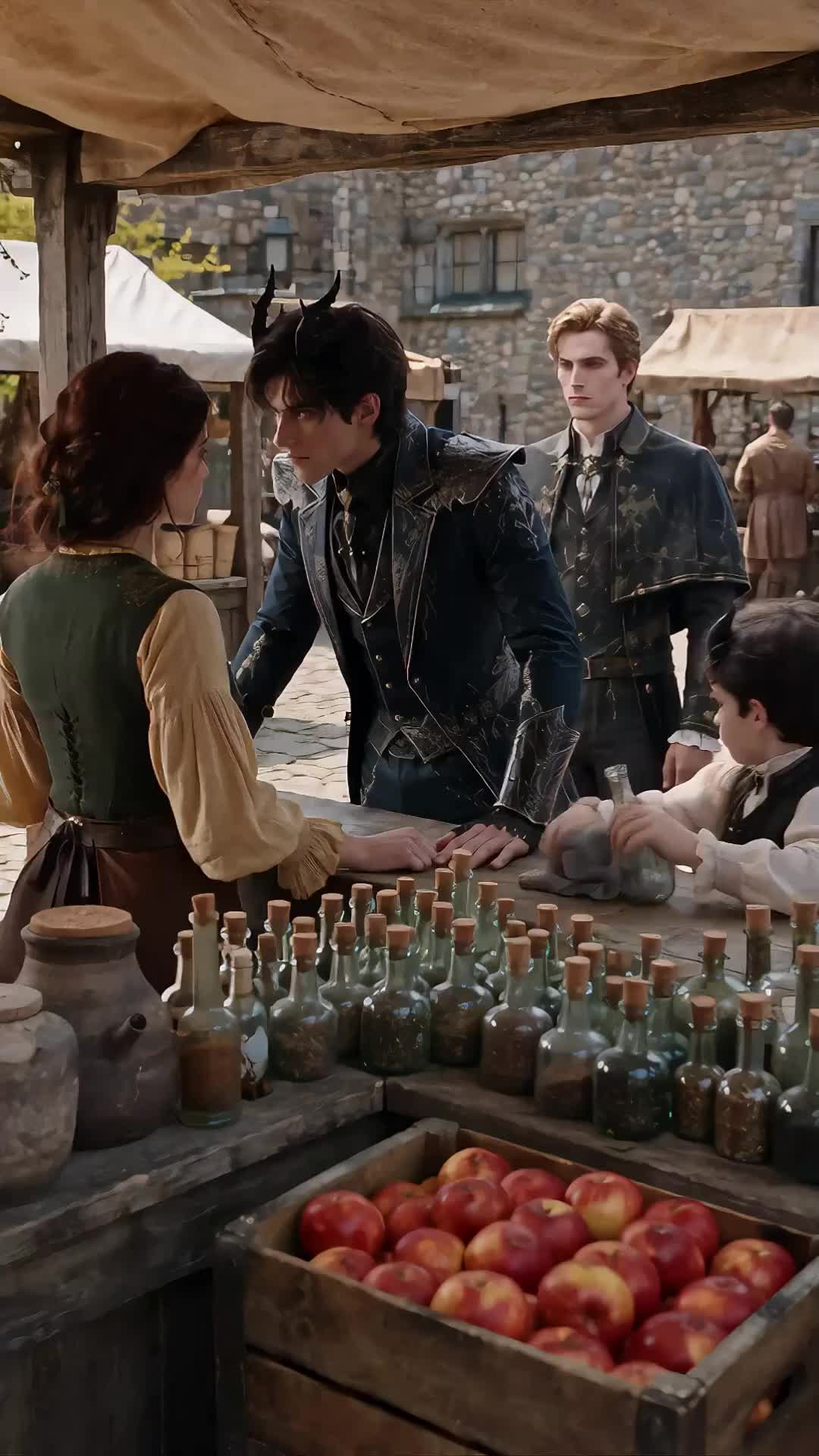 Les Quatre Héritiers du Dragon Noir.