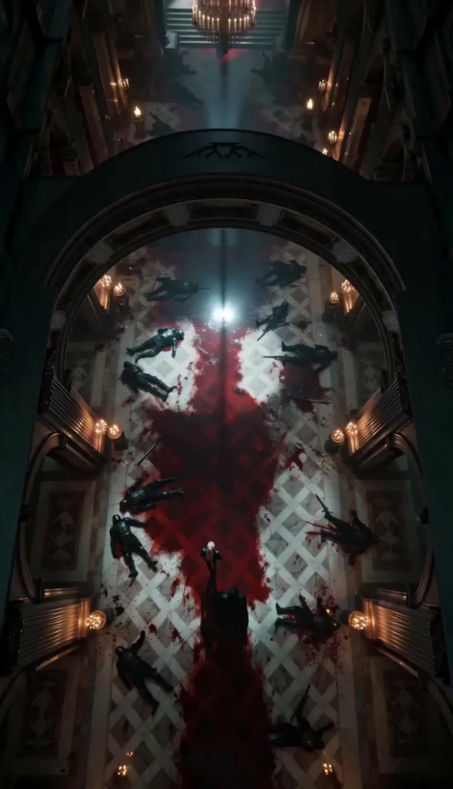 Twin Wolves Of The Moon Throne