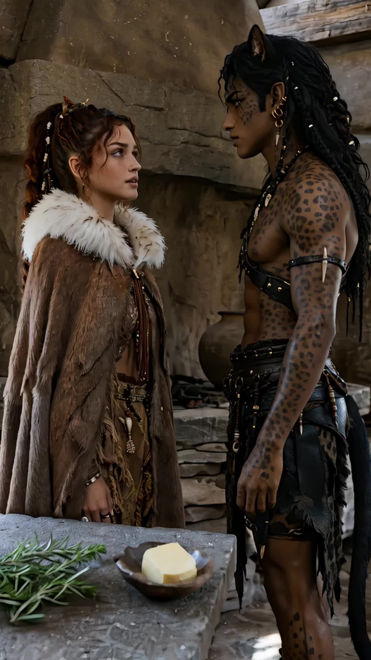 Exiled to the Beast World Five Beastmen Fight to Spoil Me