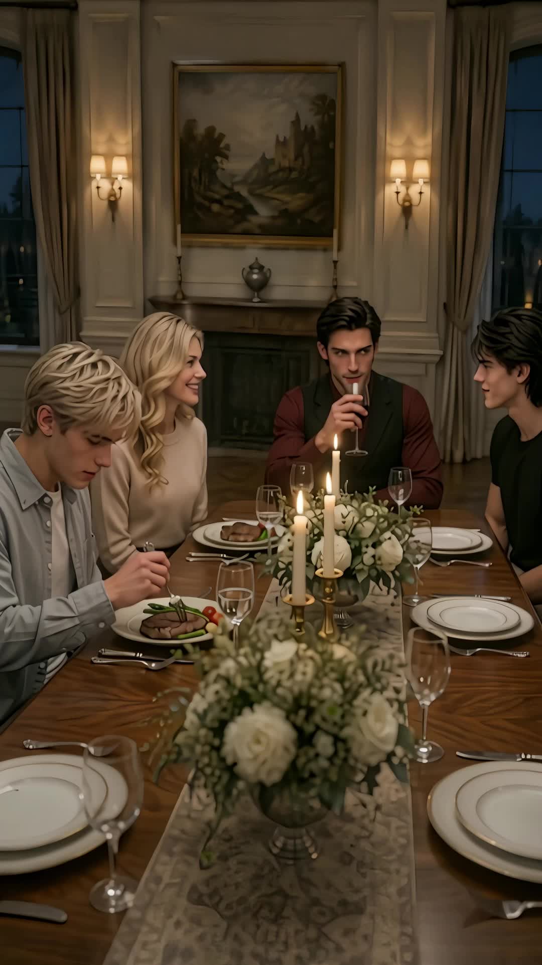 My Vampire Stepbrother's Midnight Thirst