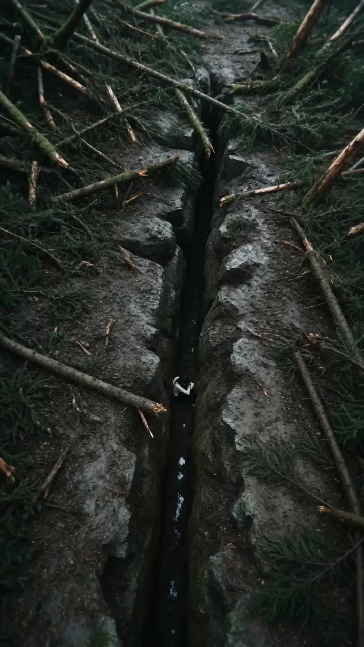 出逃的人類狼後