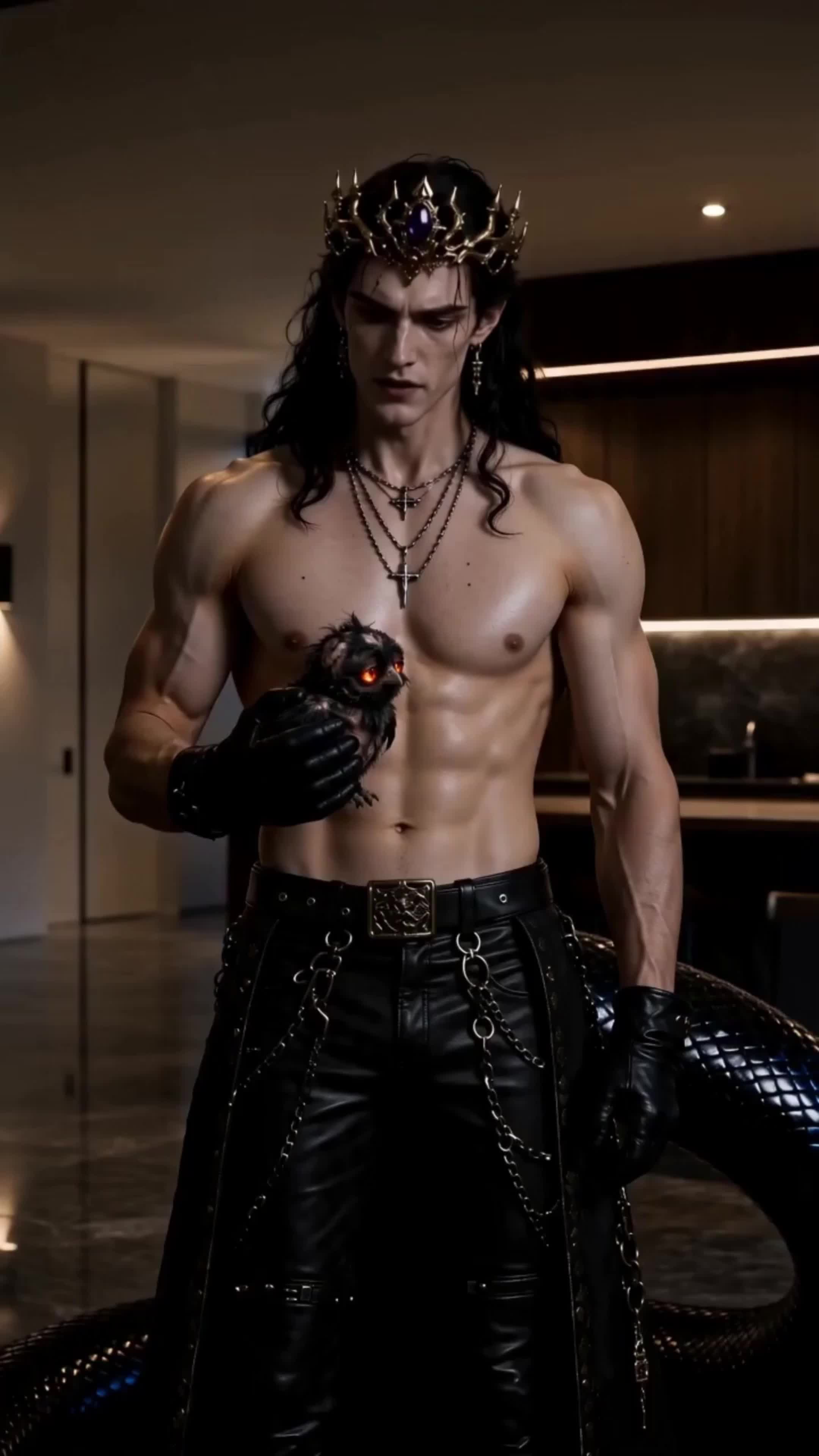 Nove Therians Sensuais e Sua Única Rainha