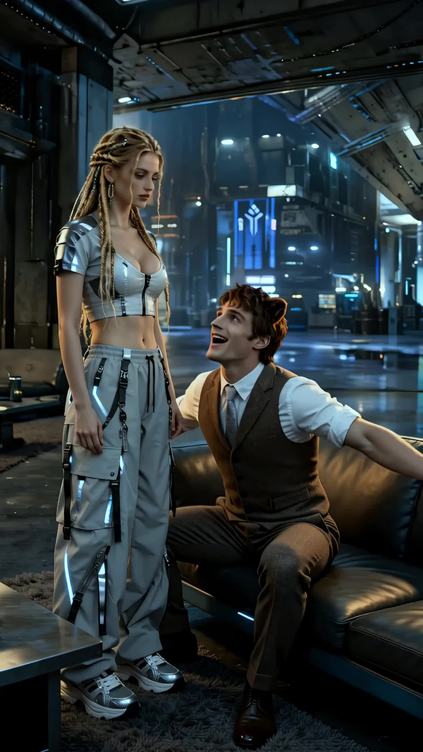 Six Beast Husbands Kneel to Their Queen