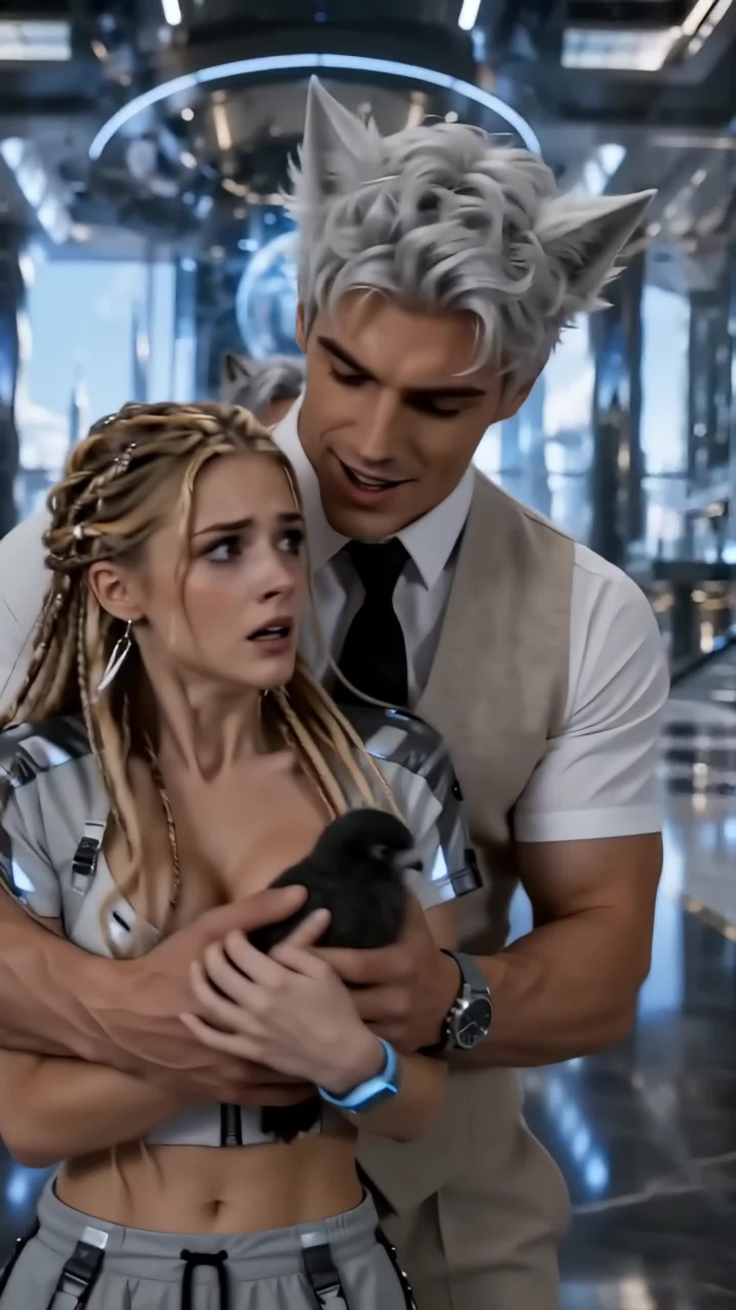 Six Beast Husbands Kneel to Their Queen