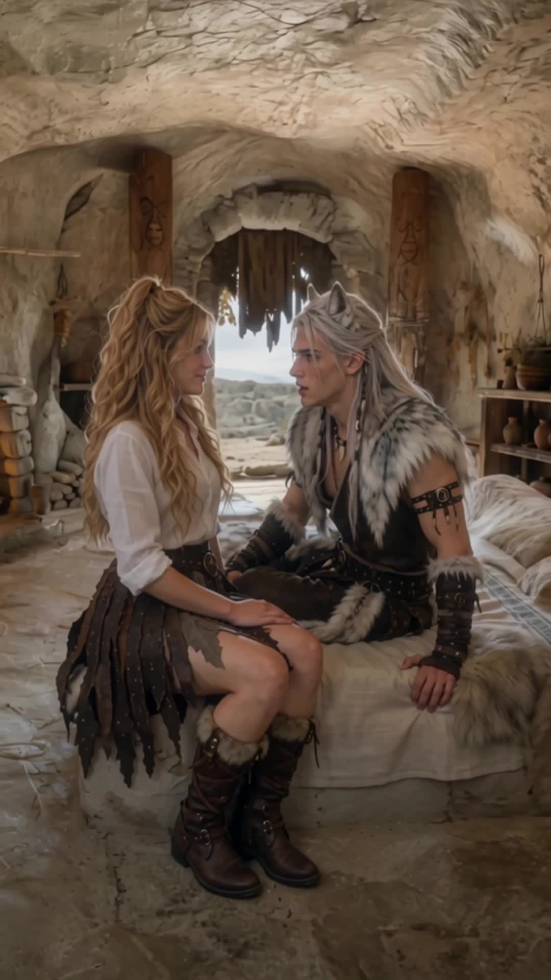 Transmigrated to Therian World: Ugly Female Awakens, Spoiled by Beast Mates