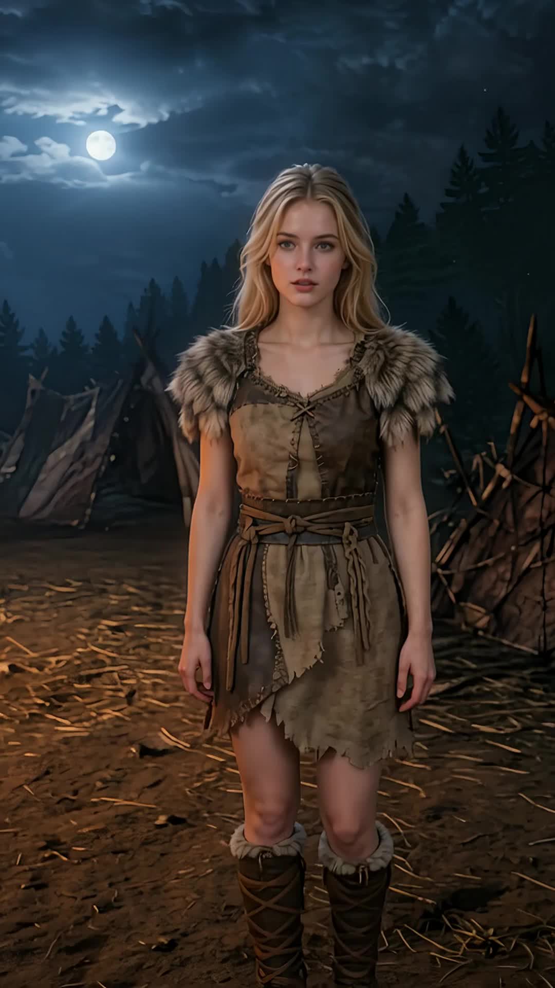 Transmigrated to Therian World: Ugly Female Awakens, Spoiled by Beast Mates