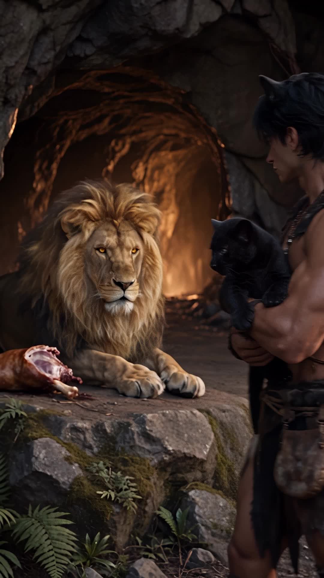 The Lion King's Wolf Mate