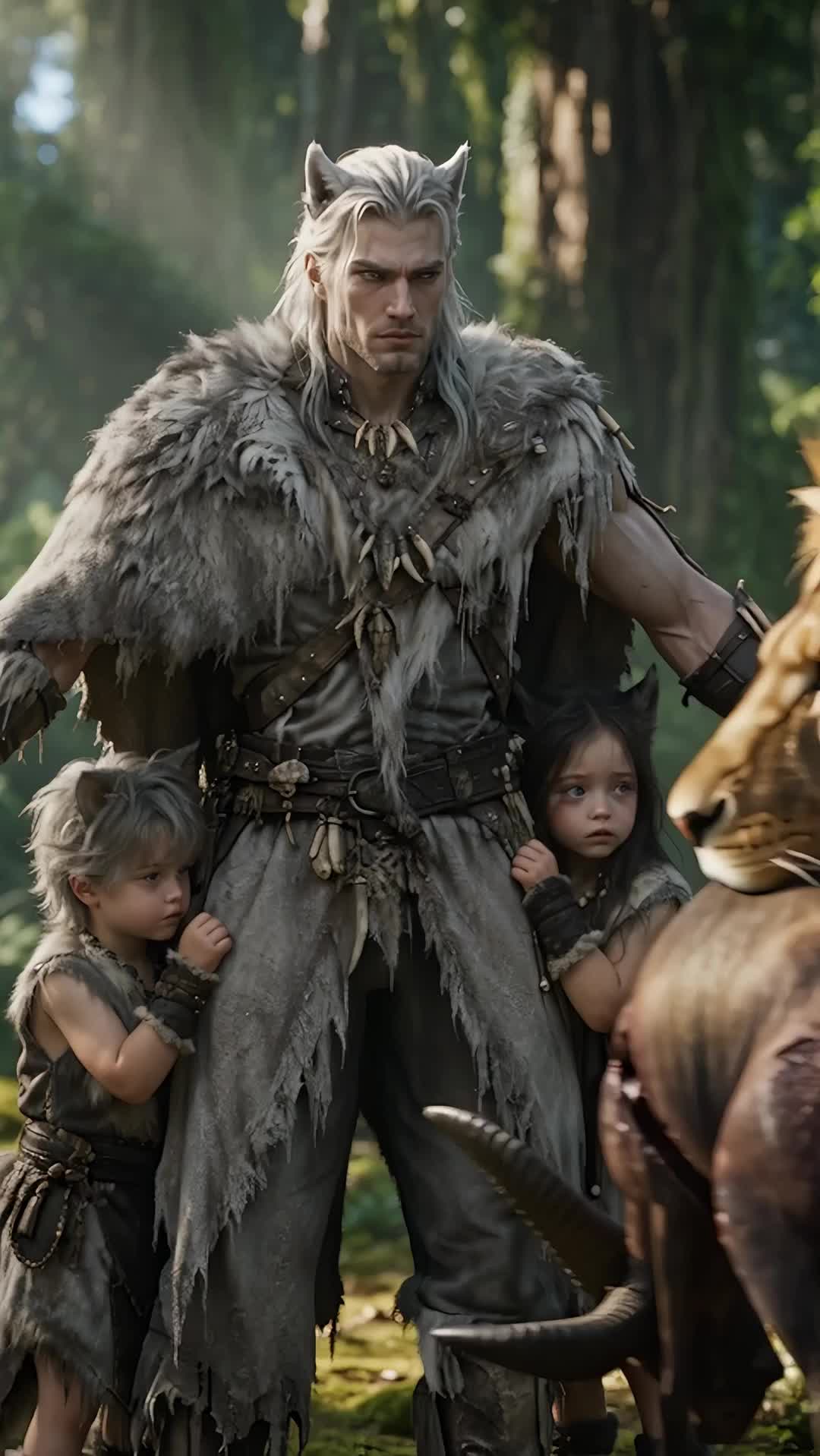 The Lion King's Wolf Mate