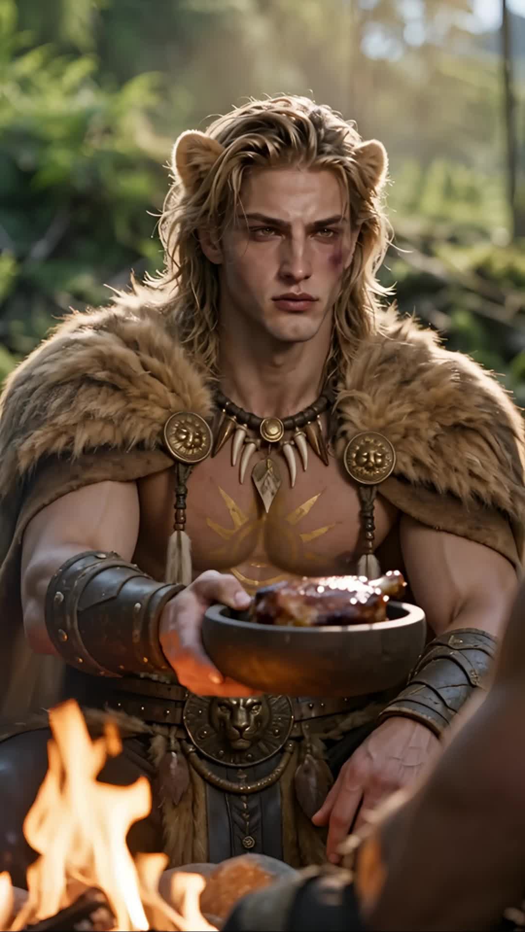 The Lion King's Wolf Mate