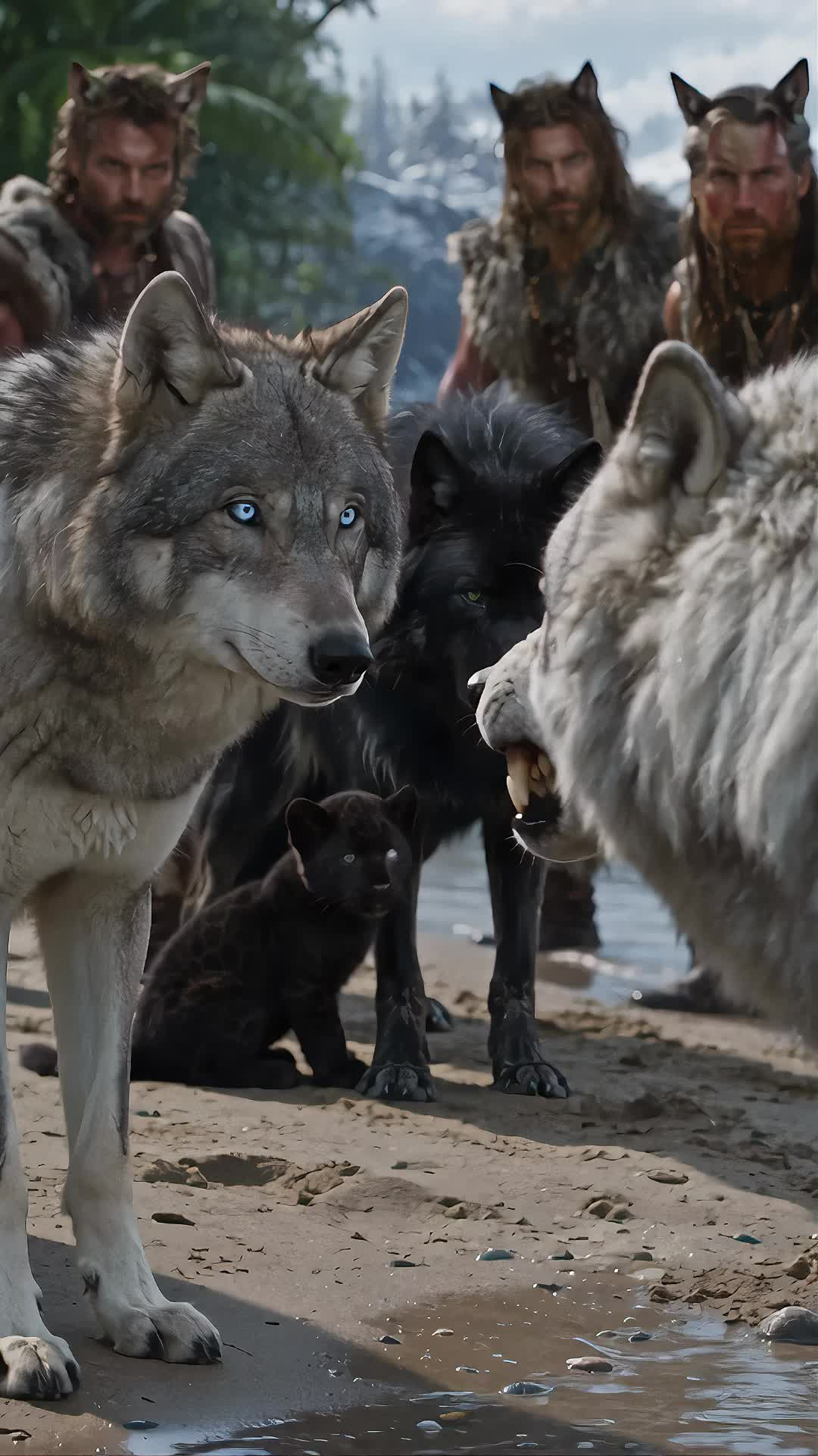 The Lion King's Wolf Mate