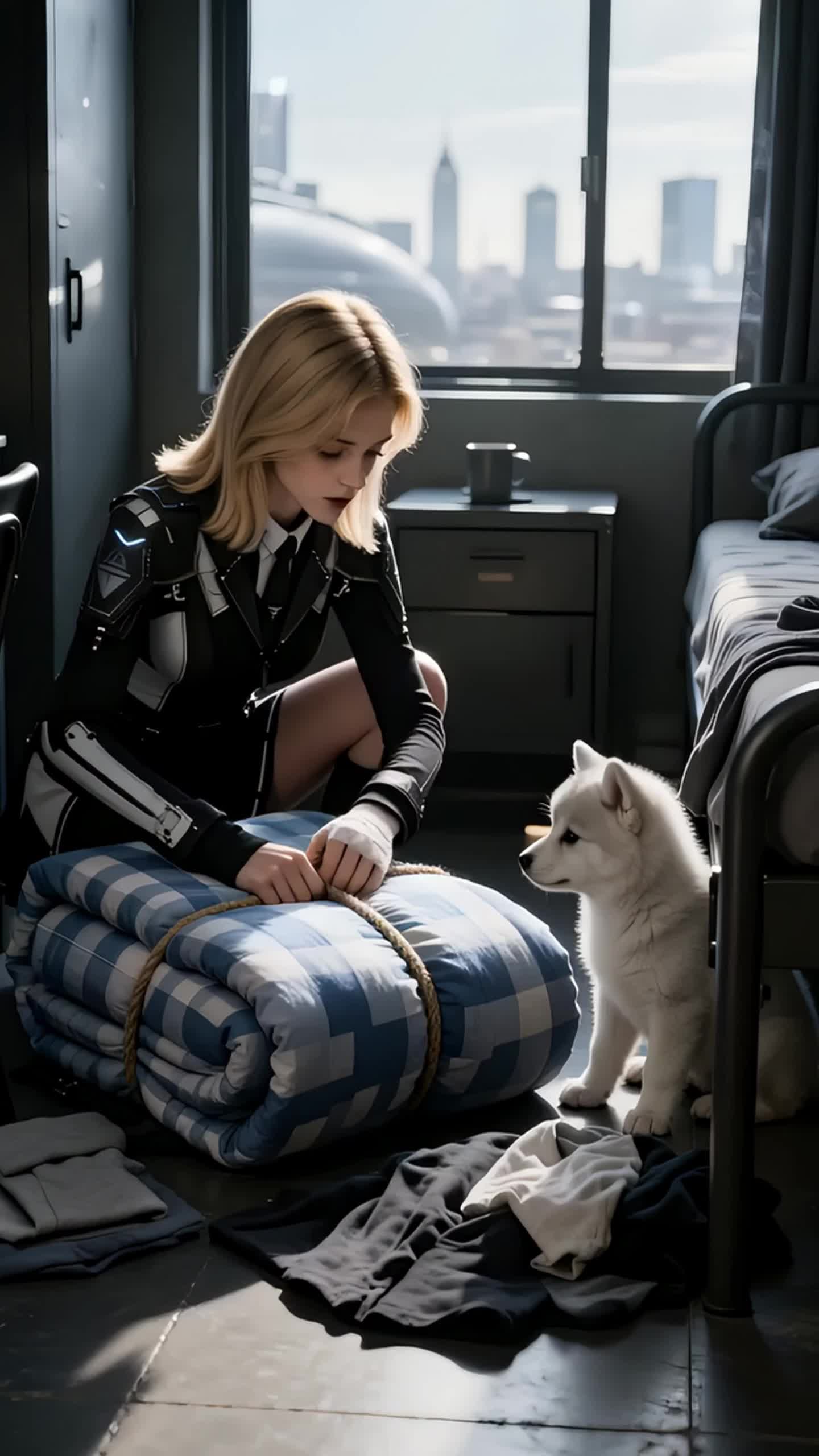 Kicked Out, My Tiny Puppy Rules All