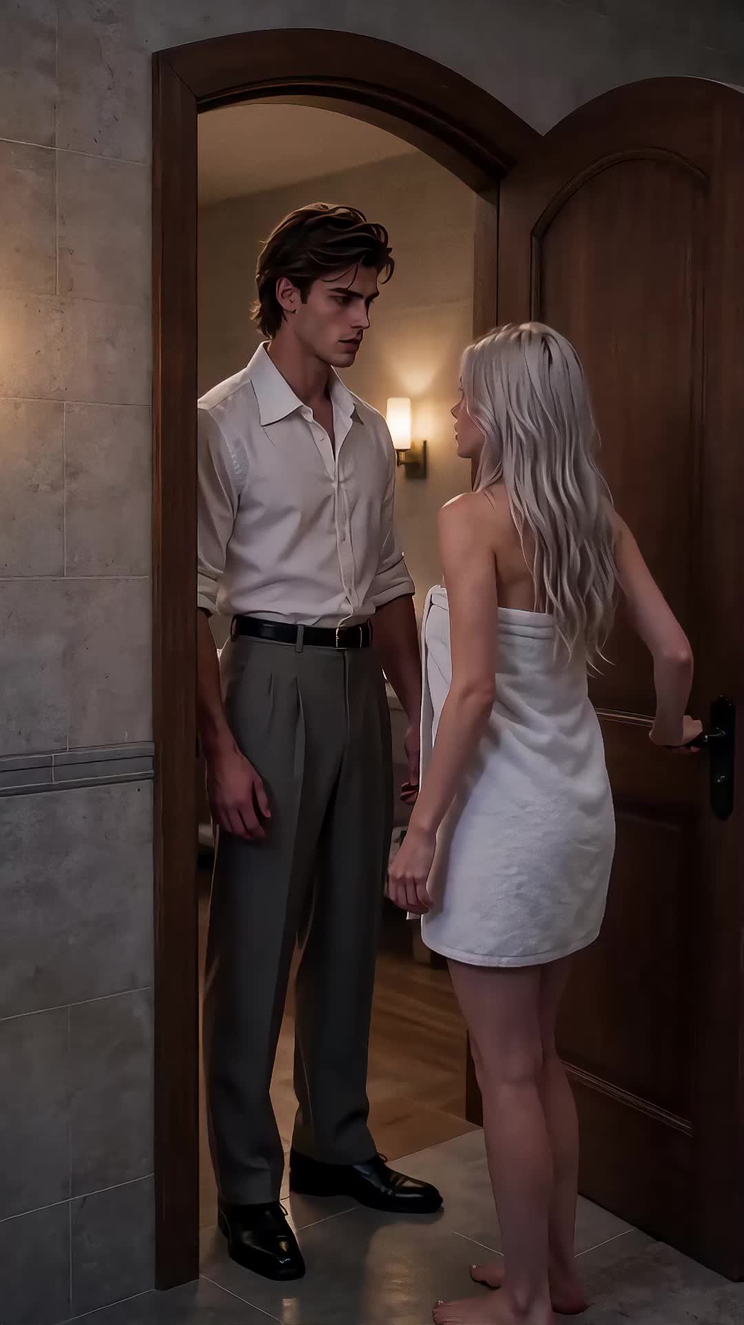 The White Wolf Rejects Her Fated Alpha King