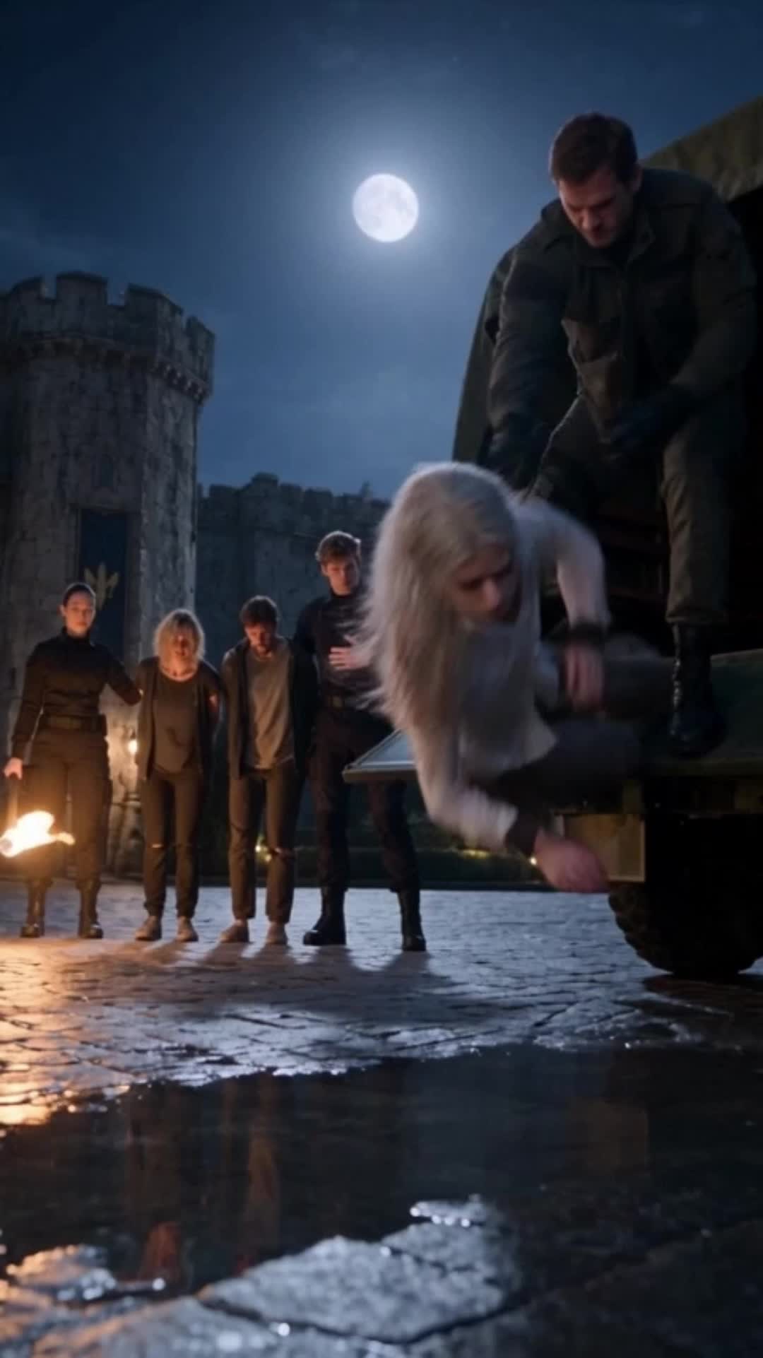 The White Wolf Rejects Her Fated Alpha King