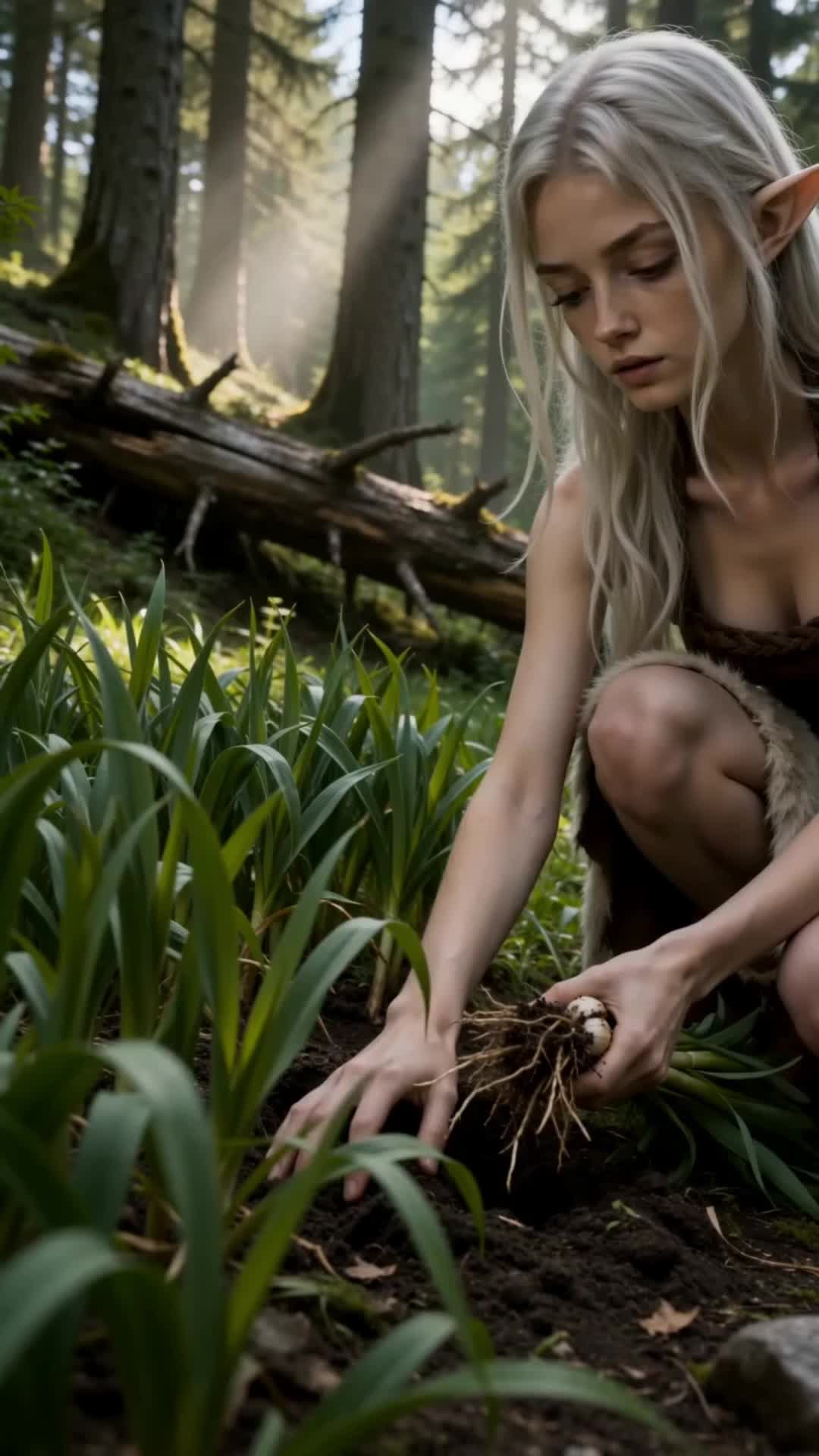 我的血精靈妻子和我們的月血女兒