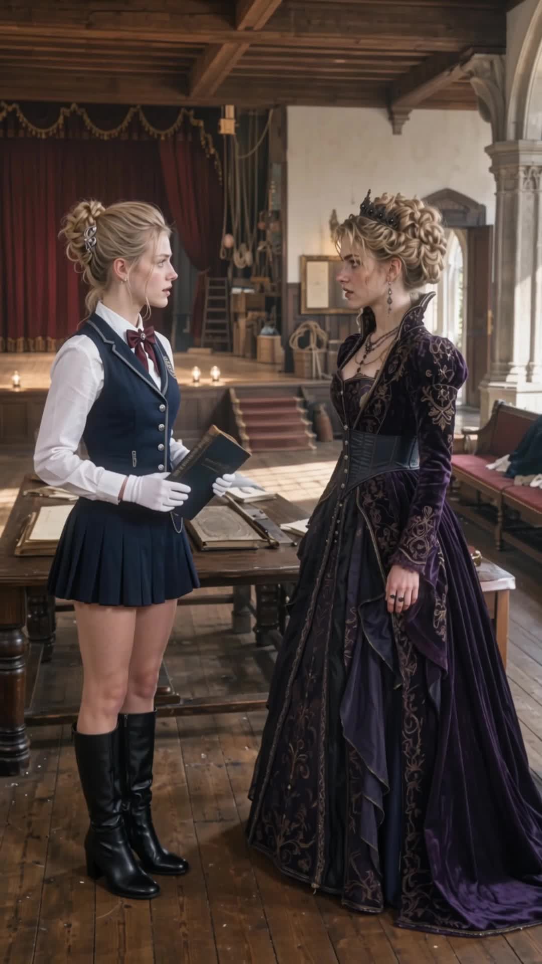 Twisted Fates: The Cinderella Lie