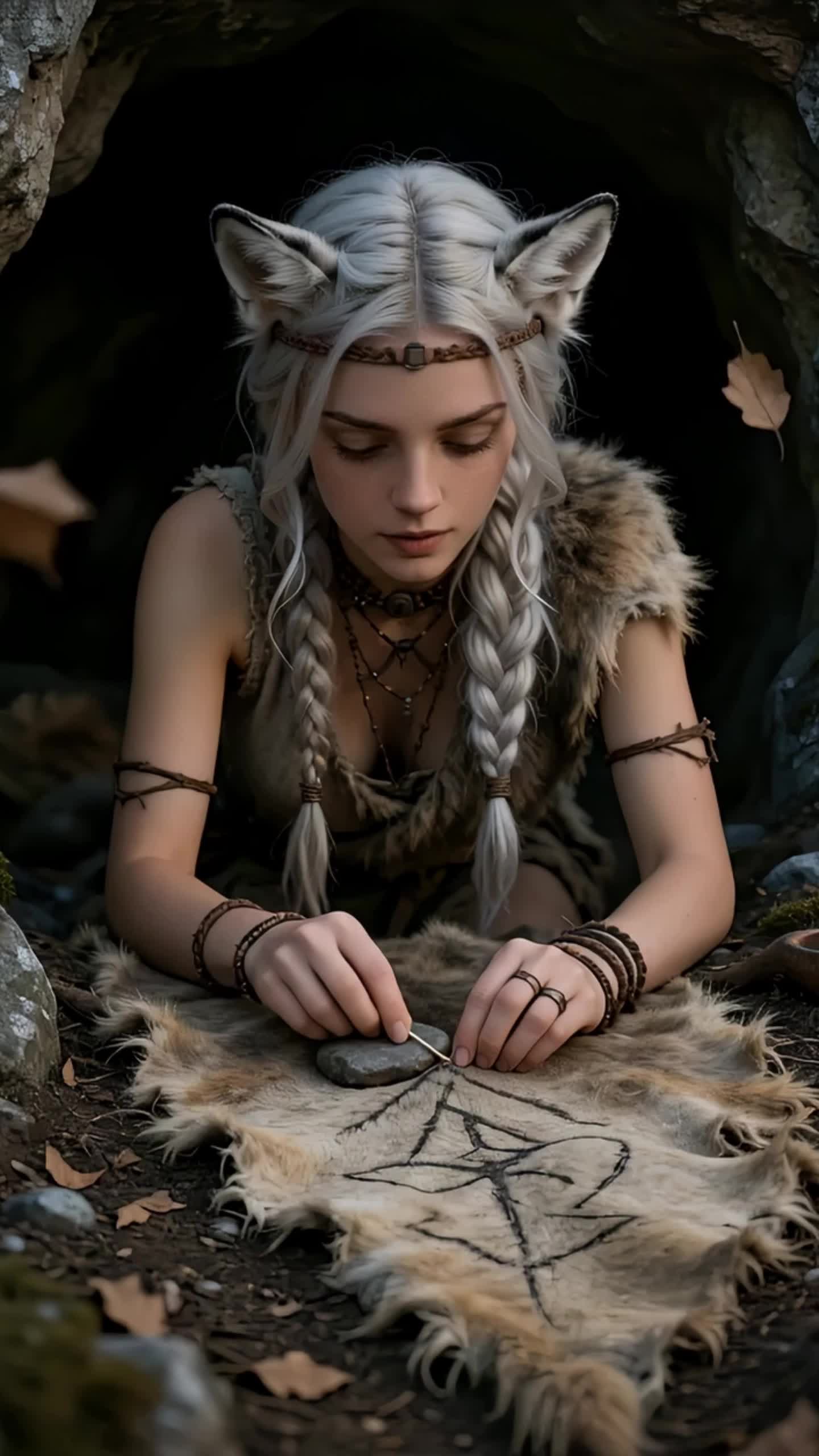 She Returned Beneath the Panther Moon