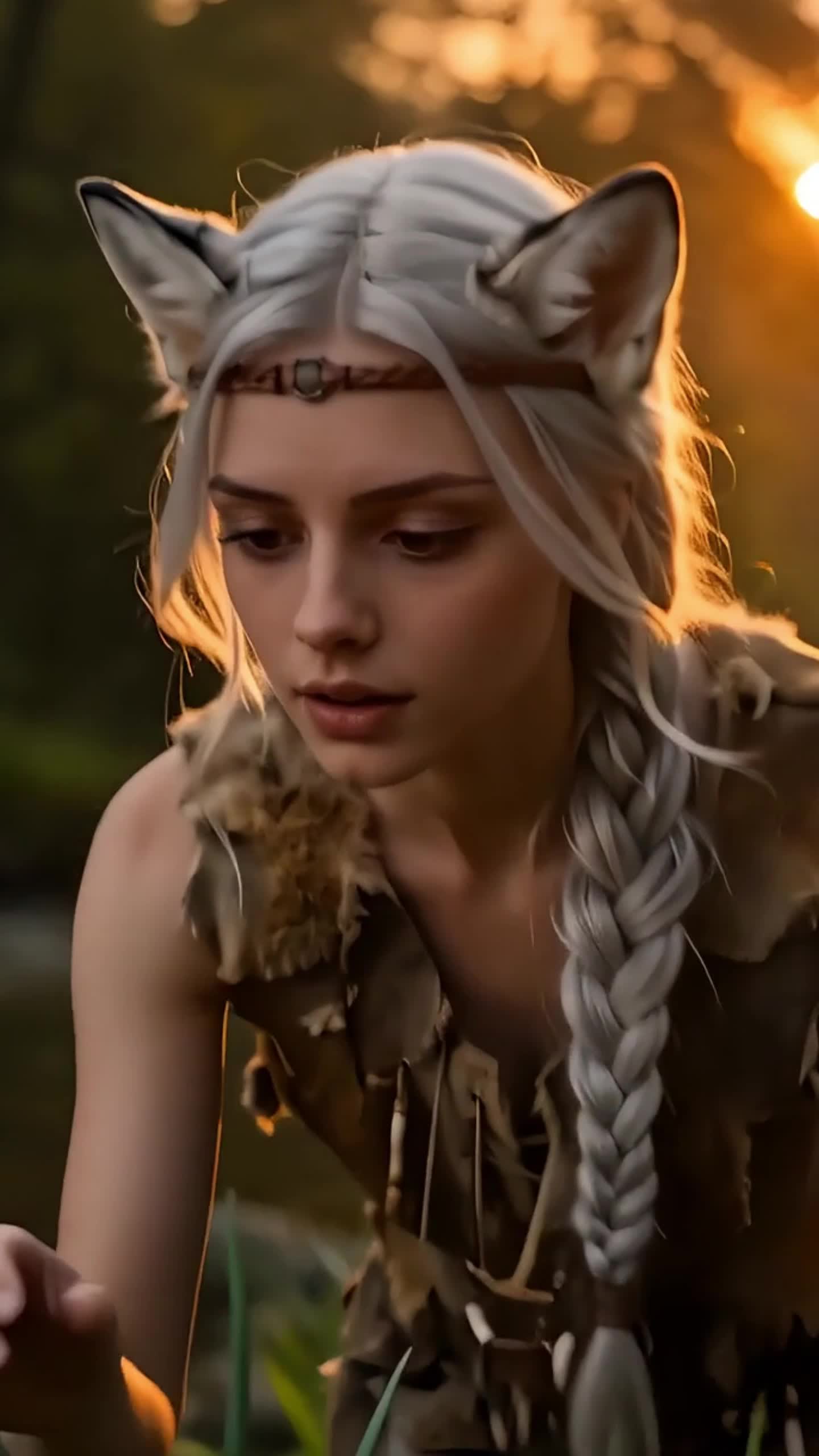 She Returned Beneath the Panther Moon