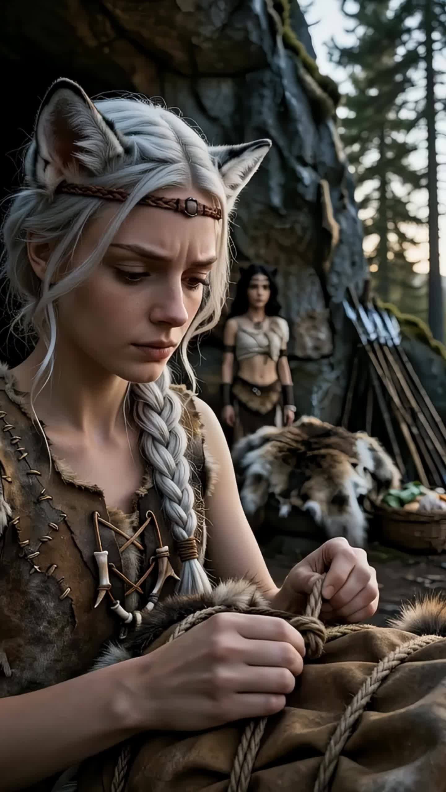 She Returned Beneath the Panther Moon