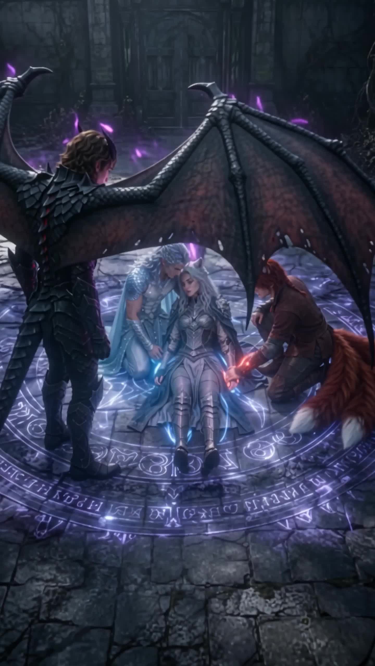 Transmigrated to the Beast Realm: Bound to Four Mythical Kings