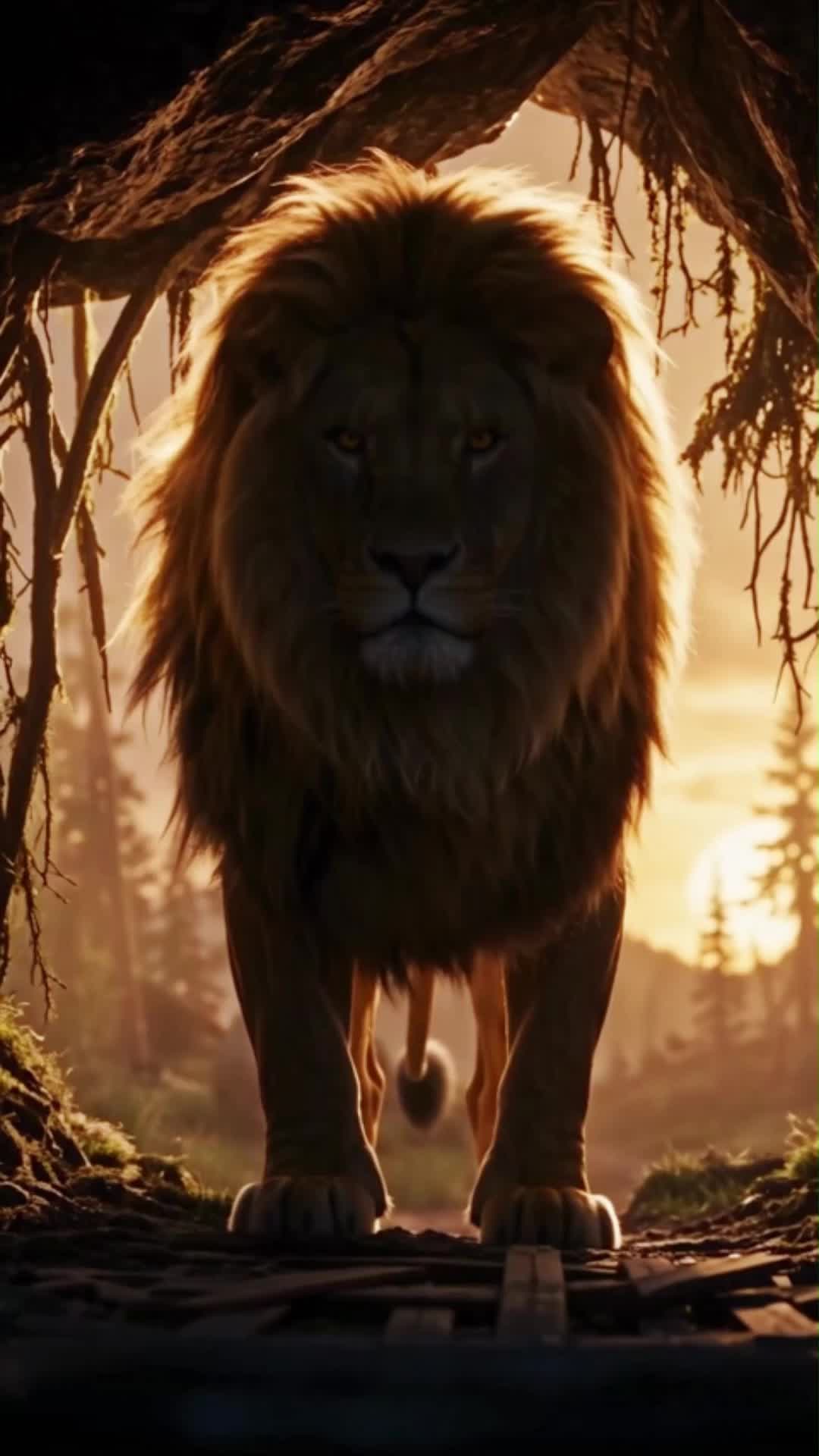 La presa prohibida del Rey león
