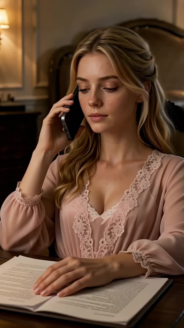 The Actress in the Novel Bites Back